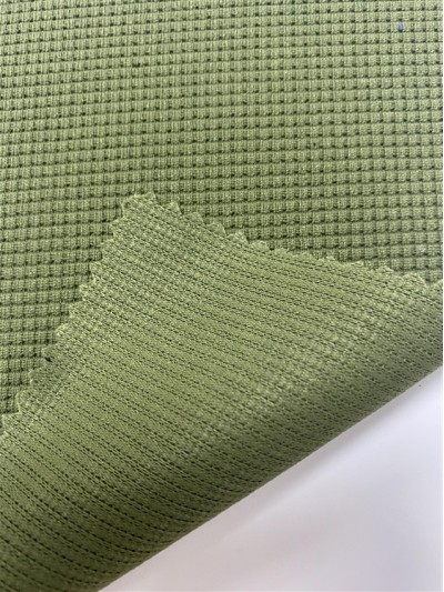 GZ-YXYF 3604# Waffle Width: 170CM Weight: 250GSM Composition: 100% polyester Moisture wicking front view